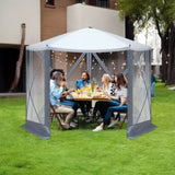 10' x 10' Outdoor pop-up camping canopy 58168991