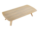 Folia Mid-Century Modern Bench in Natural Wood by B202P223518