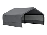 Extra Large Outdoor Dog House Tent 3-Sided Mesh Windows, Breathable Sun Rain Cover Pet Shelter 35504686