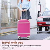 Hardshell Luggage Sets with Bags Lightweight Suitcase Double Spinner Wheels with TSA Lock ,Single N732P193485H