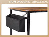 Rotten wood color SG016FD P2 particleboard iron pipe 120cm cut-off computer desk with non-woven 34836334