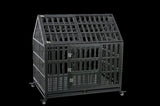 ZUN Heavy Duty Dog Cage pet Crate with Roof 81385515