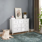 ZUN Modern 7 Drawers Dresser 7 Drawers Cabinet,Chest of Drawers Closet Organizers and Clothes 83713322