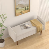 Teddy velvet storage stool, ,with storage space, suitable for apartments, living rooms and W487P226362