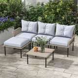 Pieces Patio Furniture Set 80714205