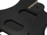 DIY 6 String Flame Shaped Style HSH Electric Guitar Kits with Mahogany Body, Maple Neck and 44335529