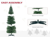7 foot green Christmas tree with bracket 80170700