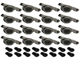 SBC 350 1.60 Ratio 3/8" Self-Aligning Stainless Steel Roller Rocker Arms Nuts 58689010