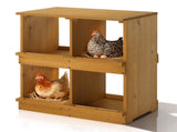 Nesting Boxes for Chickens, Wooden Chicken Nesting Box, Laying Eggs Nest Box for Chickens Hens 53791295
