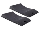 2PACK Tire Saver Ramps,Car Tire Wheel Ramps,Anti-Slip Hard Plastic Design,Black 73646821