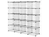 20-Cube Organizer Cube Storage Storage Shelves Wire Cube Storage Origami Shelves Metal Grid 30244313