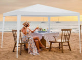 6.5x6.5FT Four Sides Portable Party Tent 71920359