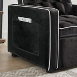 Three-in-one sofa bed chair folding sofa bed adjustable back into a sofa recliner single bed adult W1359137373