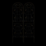 2 Pack Metal Garden Trellis 86.7" x 19.7" Rustproof Trellis for Climbing Plants Outdoor Flower W1586P243852