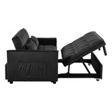 Convertible Sofa Bed,3-in-1 Pull Out Couch Bed with Reclining Backrest and Pillows,Sofa Bed Chair W2941P243734