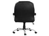 PU Leather Upholstered Office Task Chair, Modern Adjustable 360 Degree Swivel Chair, High Back, B011P204085