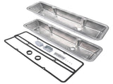 Finned Aluminum Tall Valve Covers with Bolts for Chevrolet Small Block 283 302 305 327 350 400 37643578