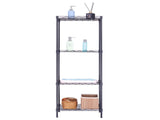 4-Tier Wire Shelving Unit Metal Storage Rack 06005411