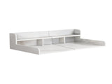 (58" Width x 28" Depth) Washer Dryer Countertop with Non-slip Pads, Laundry Wood Shelf Topper with W2641P490374