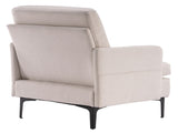 Lounge Chair, Comfy Single Sofa Accent Chair for Bedroom Living Room Guestroom, Beige 30199746