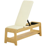 ZUN Wooden Adjustable Weight Bench 71536717