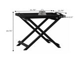 Folding Tray Table, Black 84855385