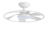 Light Pro 22 in. LED Indoor white Smart Ceiling Fan with DC Motor Unable ship on weekends, TK/TEMU 14486000