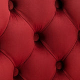 Swivel Velvet Barstools Adjusatble Seat Height from 25-33 Inch, Chrome base Bar Stools with Backs W1143124782