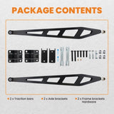 0-7.5" Lift Rear Traction Bar For 2007 2008-2018 Chevy Silverado Sierra 1500 4WD 85200182