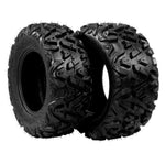 ZUN Complete Set of 4 All Terrain ATV UTV Tires 25x8-12 Front & 25x10-12 Rear 6PR Tubeless 87563144