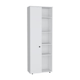 Hoyt Kitchen Pantry Storage Cabinet With and Five Interior and Exterior Shelves B070P173177