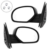 Pair Tow Mirrors Fit For 2007-2013 Chevy Silverado Sierra Power Heated Signal 35944316