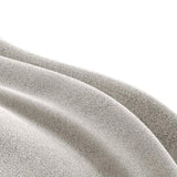 360 Degree Square Swivel Accent Sofa Chair,Fluffy Fabric Lounge Wide Upholstered Reading Chair with W2012P319072