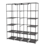 ZUN Portable Closet Organizer Storage, Wardrobe Closet with Non-Woven Fabric 14 Shelves, Easy to 44163394