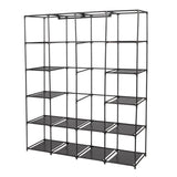 ZUN Portable Closet Organizer Storage, Wardrobe Closet with Non-Woven Fabric 14 Shelves, Easy to 44163394