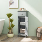 ZUN Bathroom storage cabinet gray（AMAZON禁止销售） 13271928