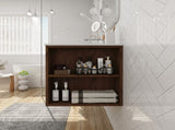 30" Wall Mounting Bathroom Vanity With Gel Sink, Soft Close Drawer W999102535