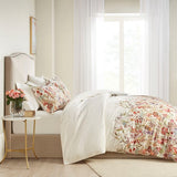 King/Cal King 3 Piece Cotton Printed Duvet Cover Set B03597346
