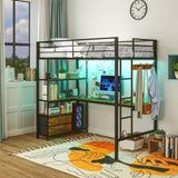Twin Size Loft Bed 14224902