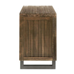 ZUN Reclaimed Oak 3-drawer Nightstand B062P186503