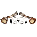 ZUN Front Left & Right Catalytic Converters for Porsche Cayenne 9P 4.8L V8 2007-2010 73962902