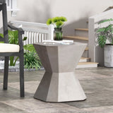 Outdoor LightWeight Concrete Side Table 73453.00