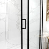 56"-60"W x 70"H Frameless Shower Door, Sliding Shower Door, with Premium 5/16" Thick Tempered W2011P197887