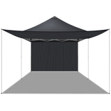 10x10FT pop up Canopy Tent with 2 sidewalls, Outdoor Canopy Tent for Parties 91136908