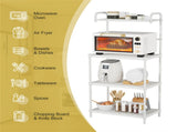4 layer storage shelf white 83440110