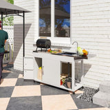Outdoor Grill Table 51061188