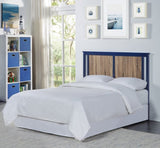 Connelly 4-in-1 Crib and Changer Combo Midnight Blue/Vintage Walnut B022P204837