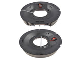 2Pcs 12.25"/12-1/4" x 3-3/8" Left Hand Driver Side and Right Hand Passenger Side Hydraulic Brakes 41707262