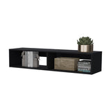 Yankton Floating TV Stand with Spacious Shelves and Cable Management B128P176173