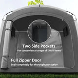 Dark Gray Bike Storage Shed Tent for 3-4 Bicycles 16118093